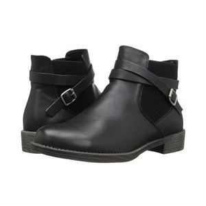 Propet Women's Tatum Ankle Bootie, Black, Size 8